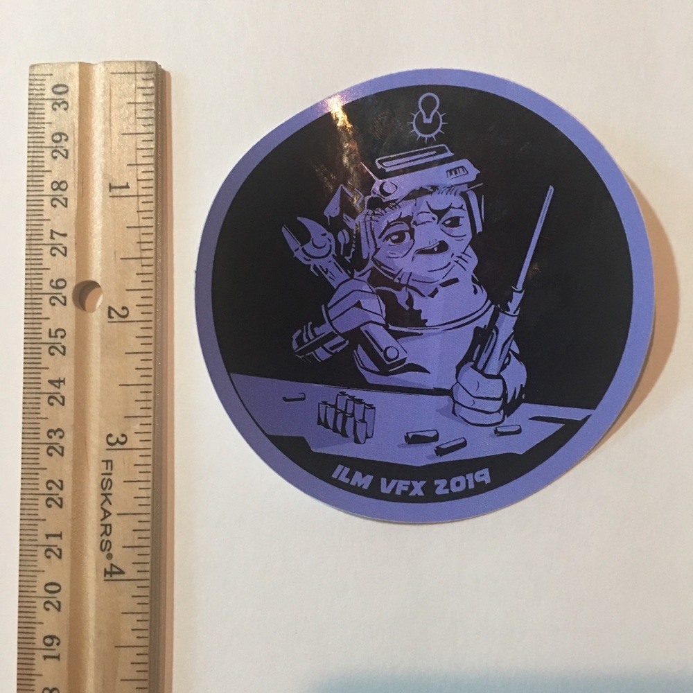 Babu Frick ILM VFX CREW sticker